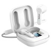 Wecool Moonwalk M2 in Ear True Wireless Earbuds with Smart Touch Control and High Bass HD Sound Quality IPX5 TWS Bluetooth Earphones with Digital Display (White) Wecool Moonwalk M2 in Ear True Wireless Earbuds with Smart Touch Control and High Bass HD Sound Quality IPX5 TWS Bluetooth Earphones with Digital Display (White)