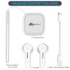 Wecool Moonwalk M2 in Ear True Wireless Earbuds with Smart Touch Control and High Bass HD Sound Quality IPX5 TWS Bluetooth Earphones with Digital Display (White) Wecool Moonwalk M2 in Ear True Wireless Earbuds with Smart Touch Control and High Bass HD Sound Quality IPX5 TWS Bluetooth Earphones with Digital Display (White)