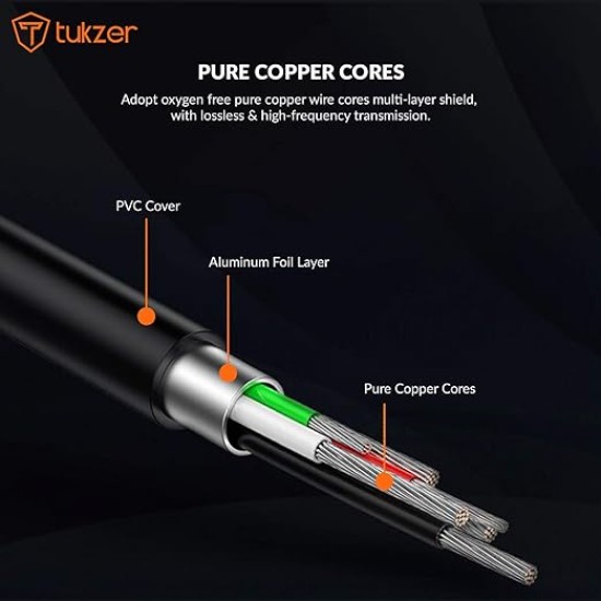 Tukzer USB C Hub Ultra-Slim USB-C Superspeed Adapter with 4 USB 3.0 Ports USB Type C Hub for All Laptops and More USB Type C Devices