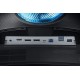 Samsung 32-inch(80cm) Odyssey G7 Gaming, 240 Hz, 1ms, 2K, Curved Monitor, HAS, WQHD, QLED, HDR600, G-Sync Compatible, 2560 x 1440 Pixels (LC32G75TQSWXXL, Black)