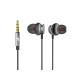 Flix (Beetel) Tone 120 Wired in Ear Earphones with Mic (Black)