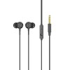 FLiX (Beetel) Tone 130 Wired Headset with in-Built Mic,10MM Powerful Driver for Hi-FI Sound Experience & Deep Bass,Support Voice Assistant(Google & Siri),Ergonomic Fit,1.2Meter Cable (Black)(XEP-E23)