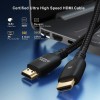 CableCreation 8K HDMI Cable 2.1 3.3 Feet, Braided Ultra High Speed HDMI Cable 48Gbps 8K@60Hz, 4K@120Hz 144Hz eARC HDR HDCP 2.2 & 2.3 Compatible with PS5, PS4, Xbox Series X, Roku TV (Black) CableCreation 8K HDMI Cable 2.1 3.3 Feet, Braided Ultra High Speed HDMI Cable 48Gbps 8K@60Hz, 4K@120Hz 144Hz eARC HDR HDCP 2.2 & 2.3 Compatible with PS5, PS4, Xbox Series X, Roku TV (Black)
