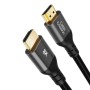 (Refurbished) CableCreation 8K HDMI Cable 3.3 Feet, 48Gbps 4K 8K/60Hz HDMI Cable eARC HDR HDCP 2.2 2.3 Compatible with PS5, PS4, Xbox Series X, MacBook Pro 2021, Roku TV, Sony TV, Samsung TV, PC, Laptop, Grey