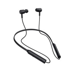 Redmi SonicBass Wireless In Ear Earphones with Mic Noise Cancellation, IPX4 Splash & Sweat Proof, Multi-Point Dual Pairing, Light-Weight Neckband, Bluetooth 5.0 & Up to 12 hrs of Playback Time (Black)