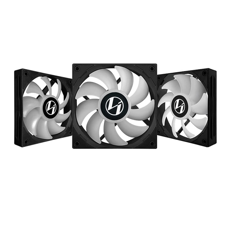 Lian Li ST120 RGB - Black | 120mm PWM ARGB Case Fan with ARGB Controller (Triple Pack) - G99.12STS3B.in Lian Li ST120 RGB - Black | 120mm PWM ARGB Case Fan with ARGB Controller (Triple Pack) - G99.12STS3B.in