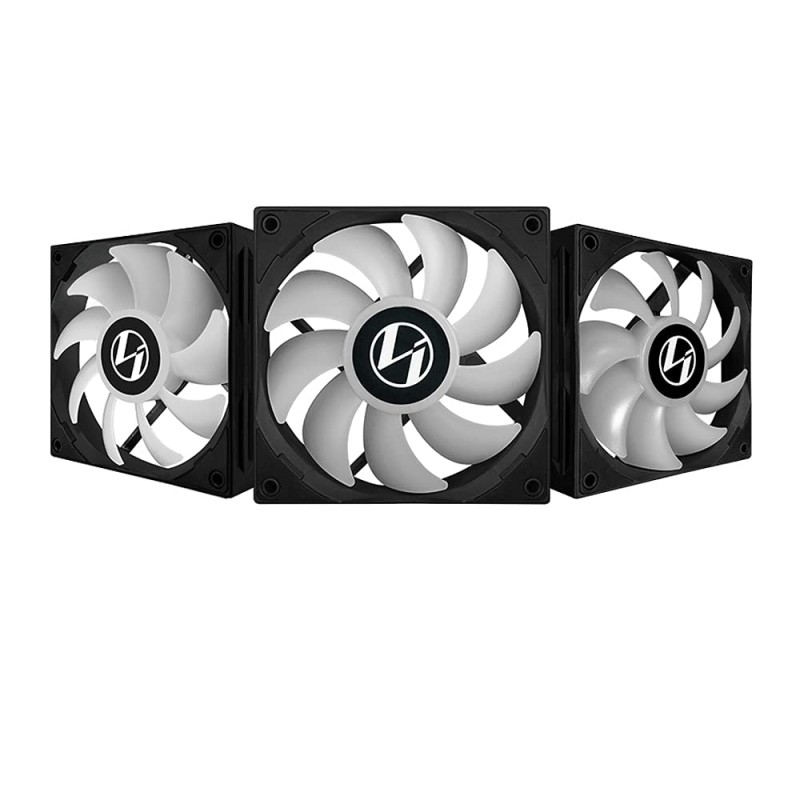 Lian Li ST120 RGB - Black | 120mm PWM ARGB Case Fan with ARGB Controller (Triple Pack) - G99.12STS3B.in Lian Li ST120 RGB - Black | 120mm PWM ARGB Case Fan with ARGB Controller (Triple Pack) - G99.12STS3B.in