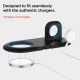 Spigen Mag Fit Duo 2 in 1 mobile stand Compatible with MagSafe Charger Stand for iPhone 14, iPhone 13, iPhone 12 Models/Apple Watch Stand for All Series/Airpods MagSafe Charging Case - Black