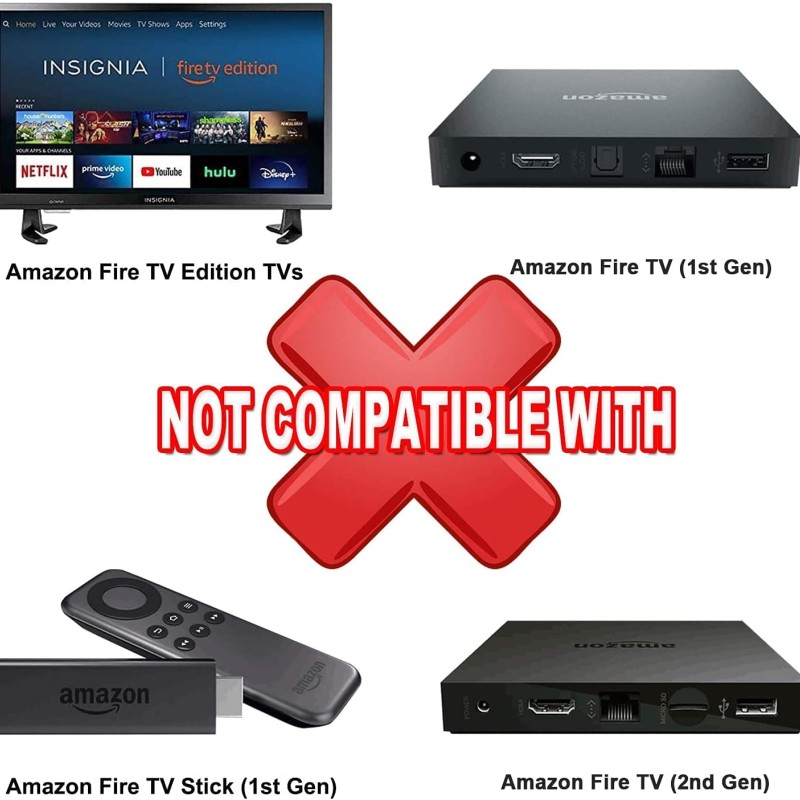 ALLIMITY Voice Remote Control L5B83H (2nd Gen) fit for Amazon 2nd Gen Fire TV Cube and Fire TV Stick,1st Gen Fire TV Cube, Fire TV Stick 4K, and 3rd Gen Amazon Fire TV ALLIMITY Voice Remote Control L5B83H (2nd Gen) fit for Amazon 2nd Gen Fire TV Cube and Fire TV Stick,1st Gen Fire TV Cube, Fire TV Stick 4K, and 3rd Gen Amazon Fire TV