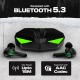 Wings Phantom Truly Wireless in Ear Earbuds with LED Battery Indiacator 50ms Low Latency 40Hrs Playtime, MEMS with Mic, Bluetooth 5.3, IPX5 Resistant, for Best Calling and Designed for Comfort Gaming