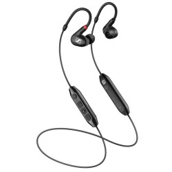 Sennheiser Professional Audio Sennheiser Ie 100 Pro Wireless Monitoring In Ear Earphone - Black With Built-In Mic For Your Backcase For Mobile Phone, Pc Or Tablet. Passive Noise Cancellation