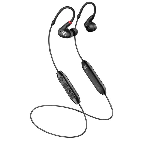 Sennheiser Professional Audio Sennheiser Ie 100 Pro Wireless Monitoring In Ear Earphone - Black With Built-In Mic For Your Backcase For Mobile Phone, Pc Or Tablet. Passive Noise Cancellation