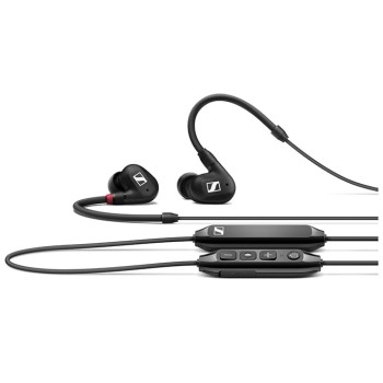 Sennheiser IE 100 PRO Wireless Monitoring Earphone - Black with built-in mic for your mobile phone, PC or tablet. Passive noise cancelling & 10hours battery life Sennheiser IE 100 PRO Wireless Monitoring Earphone - Black with built-in mic for your mobile phone, PC or tablet. Passive noise cancelling & 10hours battery life