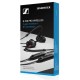 Sennheiser Professional Audio Sennheiser Ie 100 Pro Wireless Monitoring In Ear Earphone - Black With Built-In Mic For Your Backcase For Mobile Phone, Pc Or Tablet. Passive Noise Cancellation