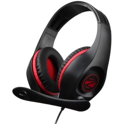 ZEBRONICS Zeb-Grace Wired Over The Ear Headphone with Mic (Black)