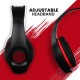 ZEBRONICS Zeb-Grace Wired Over The Ear Headphone with Mic (Black)