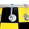 GT manufacture Handmade Wooden 14'' Baby Dholak Nut & Bold Dholak with Cover & Beautyfull chack desine01 (Yellow) GT manufacture Handmade Wooden 14'' Baby Dholak Nut & Bold Dholak with Cover & Beautyfull chack desine01 (Yellow)