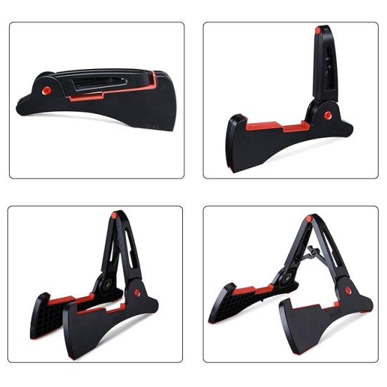 JUAREZ JRGS300BK PREMIUM Folded guitar stand BLACK