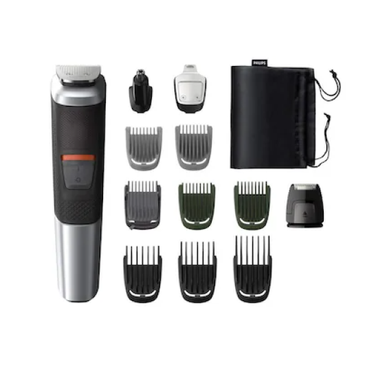 PHILIPS MG5740/15 Trimmer 80 min Runtime 8 Length Settings  (Silver)