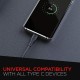boAt Type C A325/A320 Tangle-Free, Sturdy Type C Cable, Usb Cablewith 3A Rapid Charging & 480 Mbps Data Transmission Speed, Compatible With Smartphones & Tablets 1.5Meter (Black)