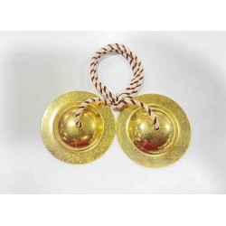 GT manufacture Professinal Mango wood Nut & Bold fitting Dholak with Manjira&Khartal Free(Brown)