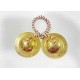 GT manufacture Professinal Mango wood Nut & Bold fitting Dholak with Manjira&Khartal Free(Brown)