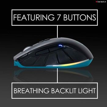 Live Tech Swift Bluetooth, Wireless Mouse, Swift-Black