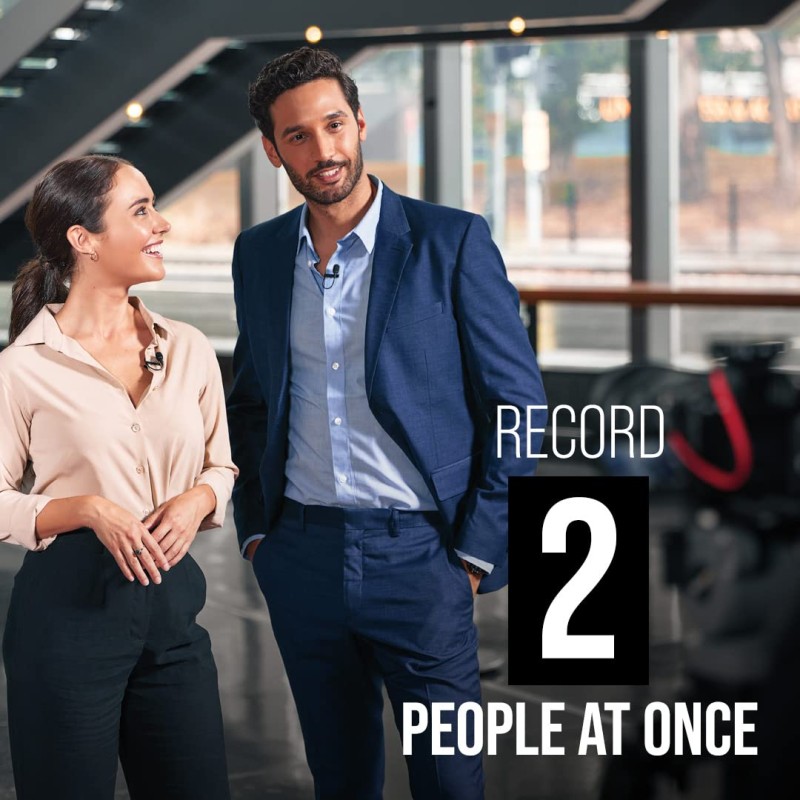 Rode Wireless Go II Dual Channel Wireless Microphone System, Black (Model Number: WIGOII) Rode Wireless Go II Dual Channel Wireless Microphone System, Black (Model Number: WIGOII)