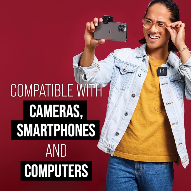 Rode Wireless Go II Dual Channel Wireless Microphone System, Black (Model Number: WIGOII) Rode Wireless Go II Dual Channel Wireless Microphone System, Black (Model Number: WIGOII)