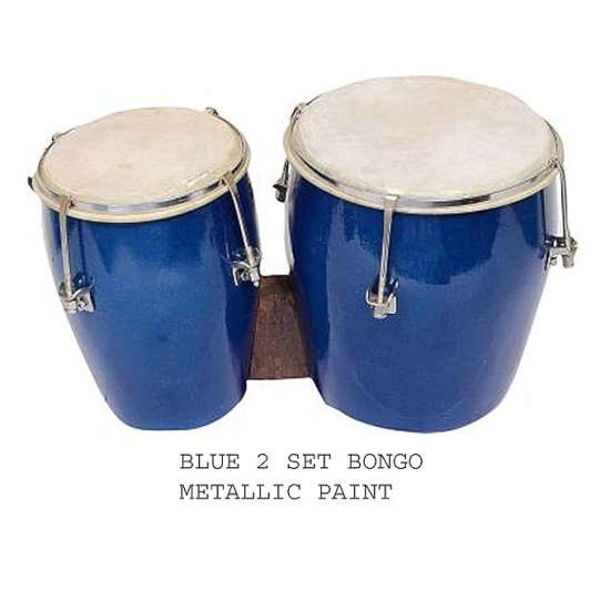 GT Manufacture professional Handmade wooden Beautyfull Bongo01 (Blue)