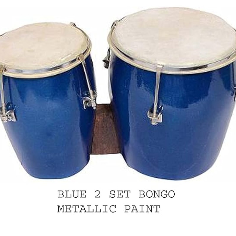 GT Manufacture professional Handmade wooden Beautyfull Bongo01 (Blue)