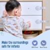 LuvLap Baby Safety Furniture Locks, Pack of 10, Adjustable and Flexible with 3M Adhesive, Safety Locks for Kids, Child Safety Locks for Drawers, Cabinets, Fridge, Cupboard (White) LuvLap Baby Safety Furniture Locks, Pack of 10, Adjustable and Flexible with 3M Adhesive, Safety Locks for Kids, Child Safety Locks for Drawers, Cabinets, Fridge, Cupboard (White)