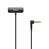 Sony Stereo Lavalier Auxiliary Microphone ECM-LV1 (Compact, Flexible, Vlogging, Content Creation, Audio) - Black Sony Stereo Lavalier Auxiliary Microphone ECM-LV1 (Compact, Flexible, Vlogging, Content Creation, Audio) - Black