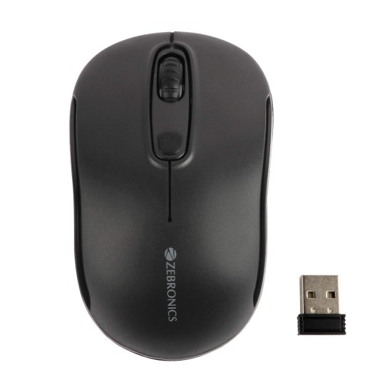 ZEBRONICS Zeb-Dash Plus 2.4GHz High Precision Wireless Mouse with up to 1600 DPI