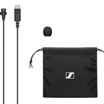 Sennheiser XS Lav USB-C Omnidirectional lavalier Microphone with USB-C Connector Ideal for for USB-C Mobiles/Computers. For Content creators | Youtube | Vlogging | Home Videos (509261) Sennheiser XS Lav USB-C Omnidirectional lavalier Microphone with USB-C Connector Ideal for for USB-C Mobiles/Computers. For Content creators | Youtube | Vlogging | Home Videos (509261)