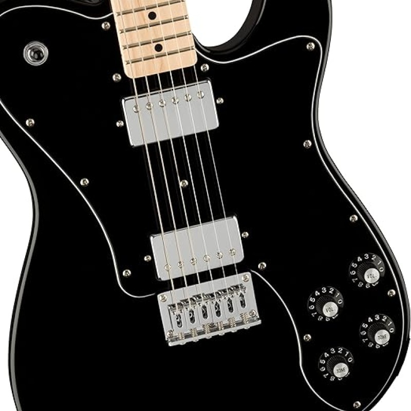Fender Squier Affinity Tele Deluxe Maple Black 0378253506