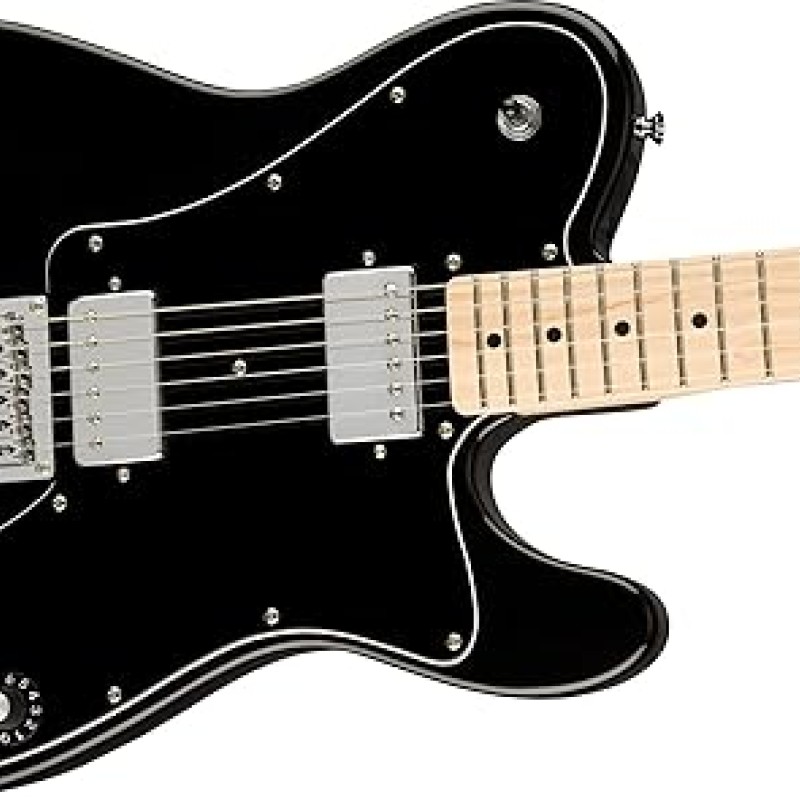Fender Squier Affinity Tele Deluxe Maple Black 0378253506