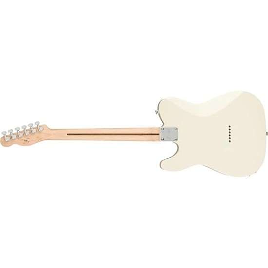 Fender Squier Affinity Tele Olympic White 0378200505 - Laurel Wood