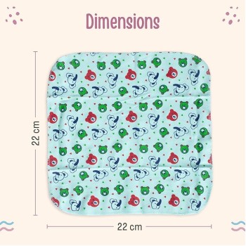 LuvLap Hosiery Cotton Cloth Premium Baby Washcloth for New Born, Washable (22 cm x 22 cm), Reusable, Absorbent, Extra Soft Face Towels/Washcloth for Babies, Starfish Print, Pack of 7 Pcs, Multicolour LuvLap Hosiery Cotton Cloth Premium Baby Washcloth for New Born, Washable (22 cm x 22 cm), Reusable, Absorbent, Extra Soft Face Towels/Washcloth for Babies, Starfish Print, Pack of 7 Pcs, Multicolour