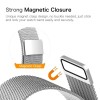 Sounce Compatible for Watch Band 42mm 44mm Adjustable Stainless Steel Mesh Wristband Sport Loop for Watch Series 6/5/4/3/2/1, SE Sounce Compatible for Watch Band 42mm 44mm Adjustable Stainless Steel Mesh Wristband Sport Loop for Watch Series 6/5/4/3/2/1, SE