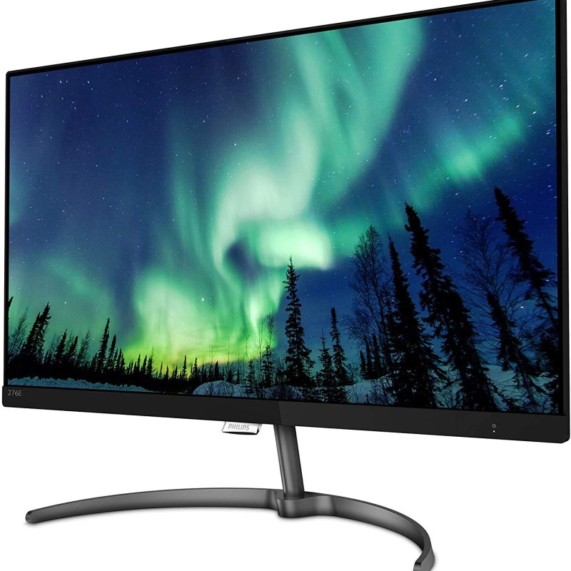 (Refurbished) PHILIPS 276E8VJSB/94 E Line 27 Inch (68.6 cm) 4K UHD Monitor | Ultra Clear IPS LED | Low Blue Mode | Eco-Friendly Design || Magnificent View with Seamless Appearance (Refurbished) PHILIPS 276E8VJSB/94 E Line 27 Inch (68.6 cm) 4K UHD Monitor | Ultra Clear IPS LED | Low Blue Mode | Eco-Friendly Design || Magnificent View with Seamless Appearance
