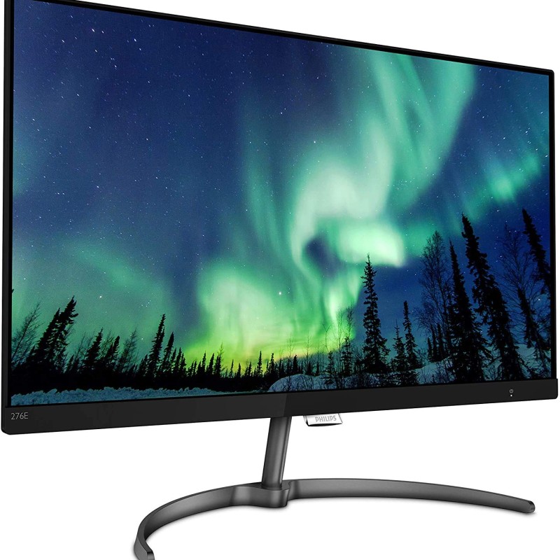 (Refurbished) PHILIPS 276E8VJSB/94 E Line 27 Inch (68.6 cm) 4K UHD Monitor | Ultra Clear IPS LED | Low Blue Mode | Eco-Friendly Design || Magnificent View with Seamless Appearance (Refurbished) PHILIPS 276E8VJSB/94 E Line 27 Inch (68.6 cm) 4K UHD Monitor | Ultra Clear IPS LED | Low Blue Mode | Eco-Friendly Design || Magnificent View with Seamless Appearance
