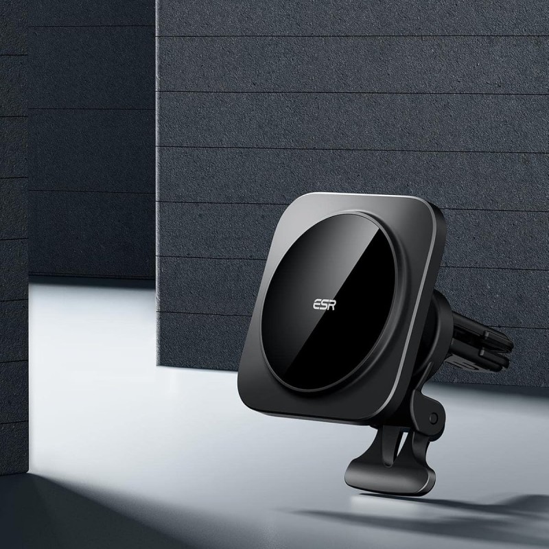 ESR for Magsafe Car Mount, Phone Holder Car Magnetic, Air Vent Car Phone Mount, Compatible with Magsafe iPhone 16/15/14/13/12 Seires, Car Accessories, Charging Not Supported, Black