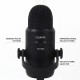 JBL Commercial CSUM10 Compact USB Microphone for Recording, Streaming and Online Calls, Black, Medium