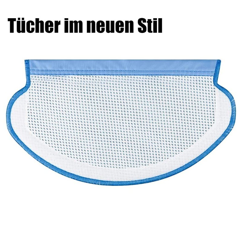 Verilux� 3 Pcs Mop Cloth Pads for Ecovacs Deebot Ozmo 920 950 Vacuum Cleaner Parts Vacuum Cleaner Replacement Parts Acccessory for Ecovacs Deebot T5