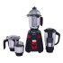 Wonderchef Platinum 750W Mixer Grinder | 4 Stainless Steel Jars with Fruit Filter Jar | Powerful 750W motor | 3-Speed & Pulse Function | Anti Skid Feets