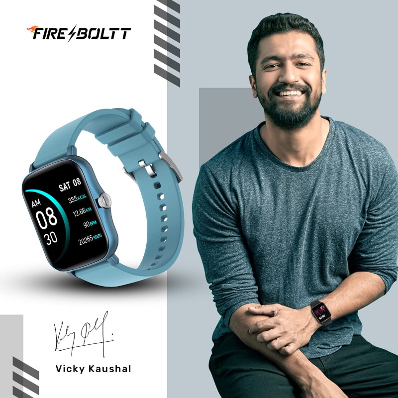 Fire-Boltt Beast SPO2 1.69" Full Touch Large HD Color Display Smart Watch, 8 Days Battery Life, IP67 Waterpoof with Heart Rate Monitor, Sleep & Breathe Monitoring with Rotating Button (Black) Fire-Boltt Beast SPO2 1.69" Full Touch Large HD Color Display Smart Watch, 8 Days Battery Life, IP67 Waterpoof with Heart Rate Monitor, Sleep & Breathe Monitoring with Rotating Button (Black)