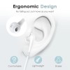 Oraimo in-Ear Wired Earphones | 1.2m Cable | 3.5mm Jack | Airing Design (White Color)