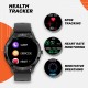 Fire-Boltt 360 SpO2 Full Touch Large Round Display with in-Built Games, 8 Days Battery Life, IP67 Water Resistant with Blood Oxygen and Heart Rate Monitoring (Black)