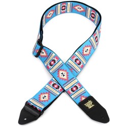 Ernieball 5326 Sedona Blue Jacquard Strap